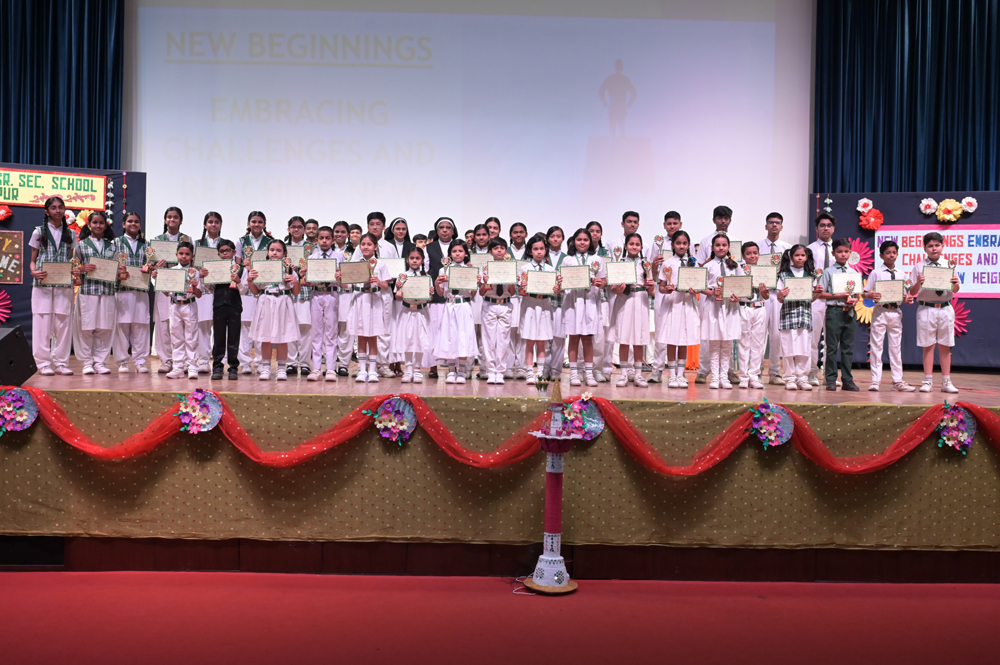 SPECIAL ASSEMBLY OF CLASS XII A  AND B